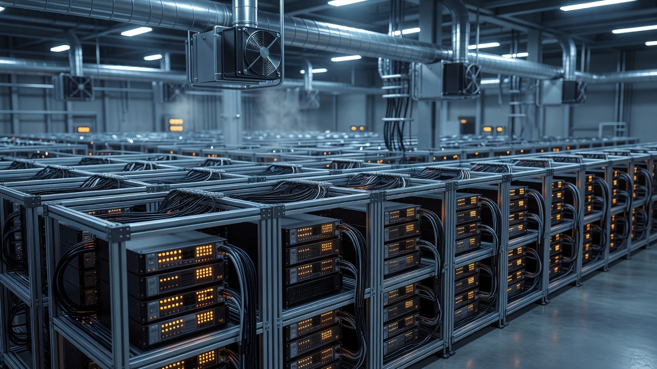 Профессиональный хостинг для ASIC-майнеров на стойках